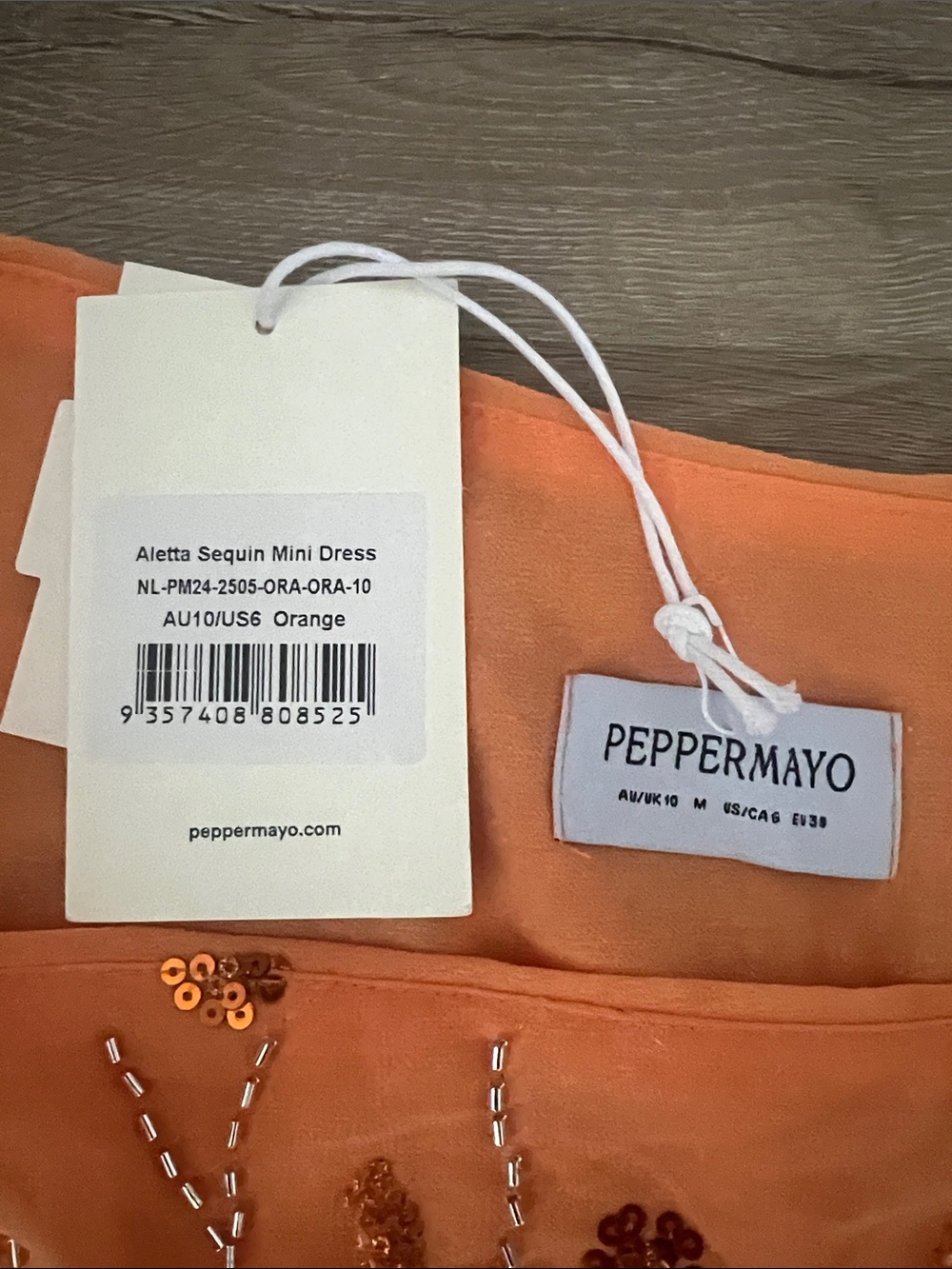 Peppermayo Aletta Sequin Mini Dress - Picture 5 of 5